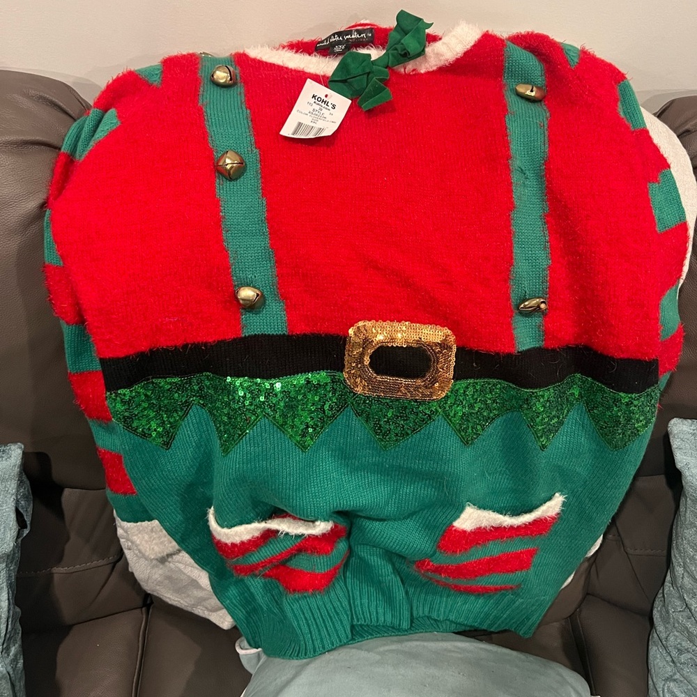 Women’s ugly sweater dress